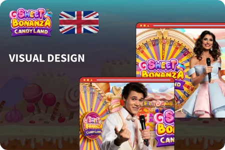 Sweet Bonanza CandyLand Visual Design